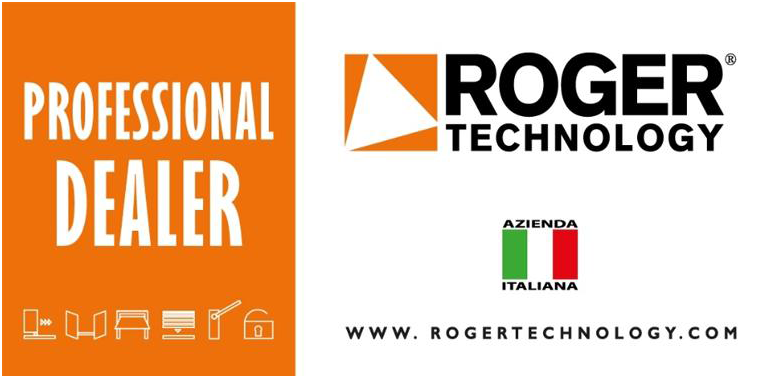 Logo Professional Dealer ROGER TECHNOLOGY